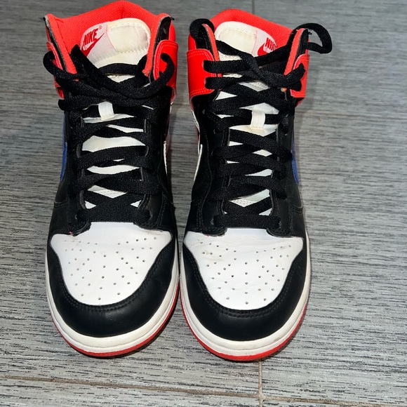 Nike Dunk High Black Game Royal - Picture 4 of 6